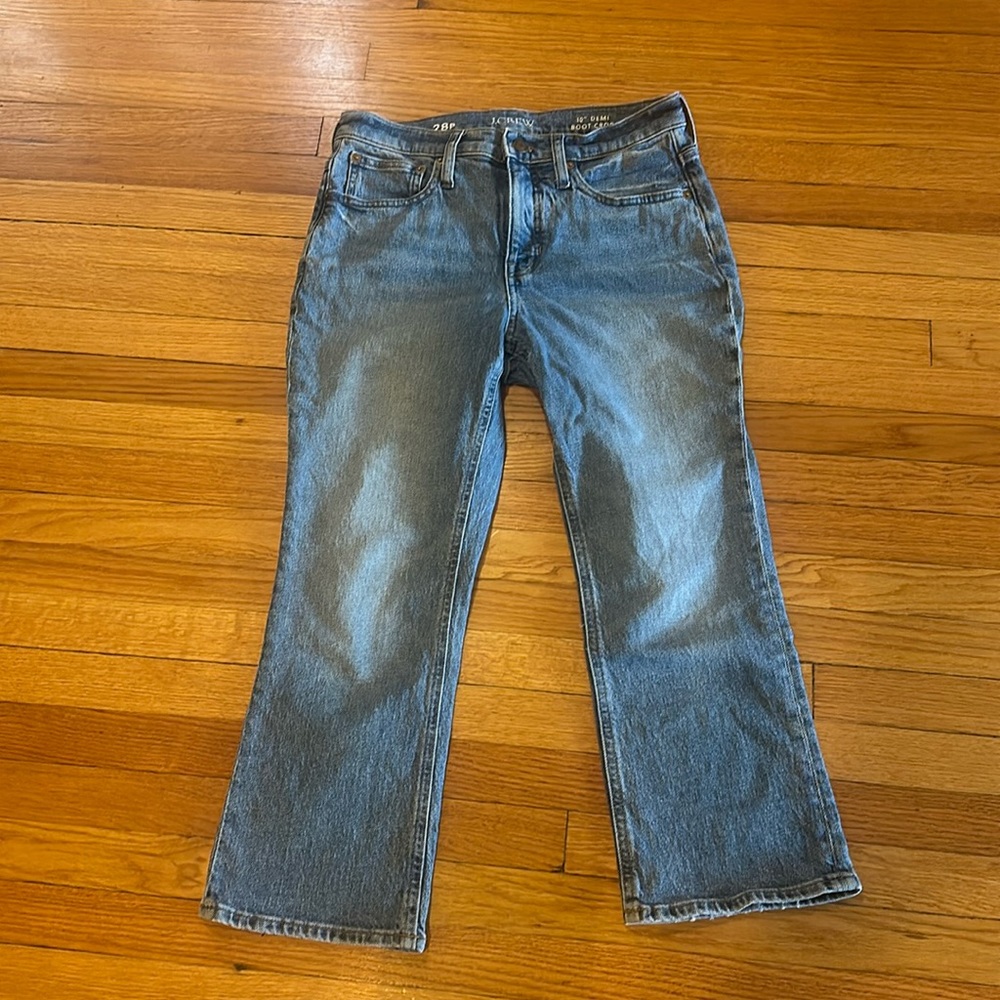 J.Crew 10” Demi Boot Crop Jean 28P Women’s